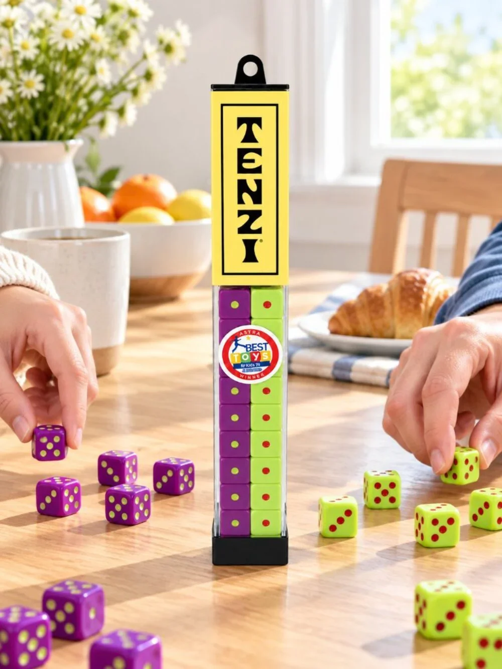 Tenzi Dice Game – Fast Family Party Game – Complete Set